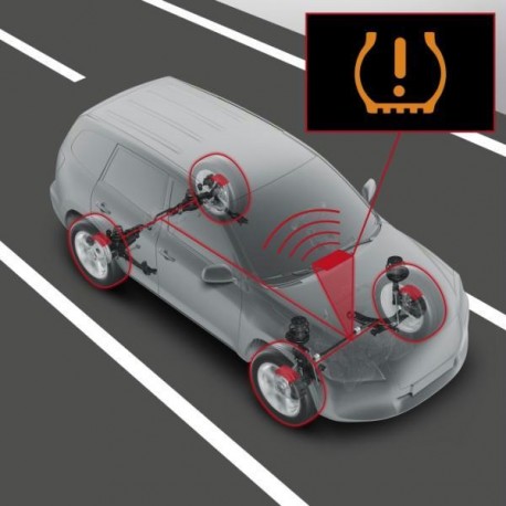 Phrase RDK Capteurs Pression des pneus TPM 4 Pièce convient pour TOYOTA véhicules