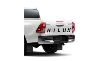 Sticker de décoration arrière "HILUX" - noir