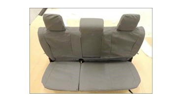 Housse de sièges arrière grise